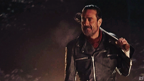 Negan carrying Lucille